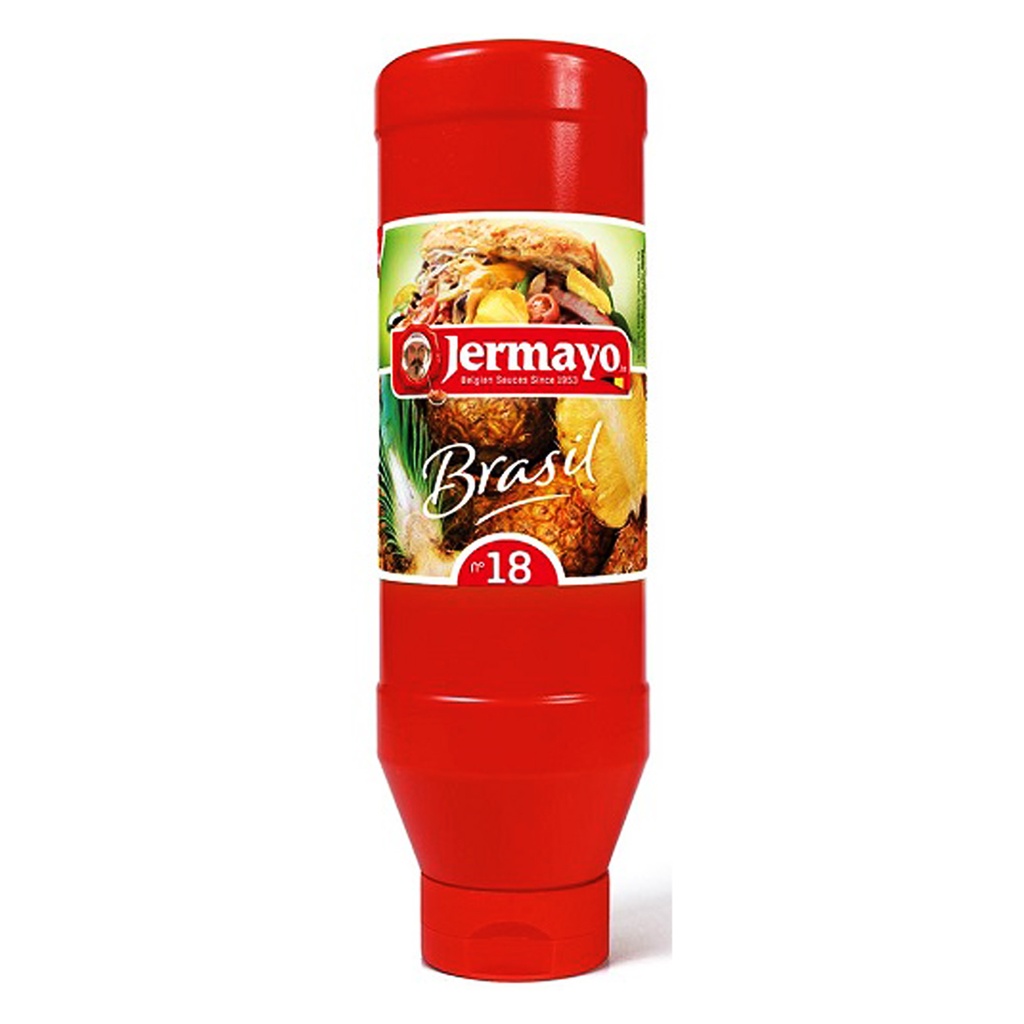 Brasilsaus 1l Knijpfles Jermayo