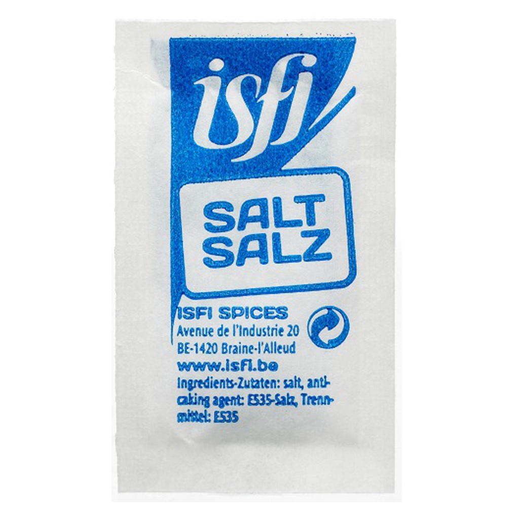 Zout Porties 2000x0,8gr Isfi