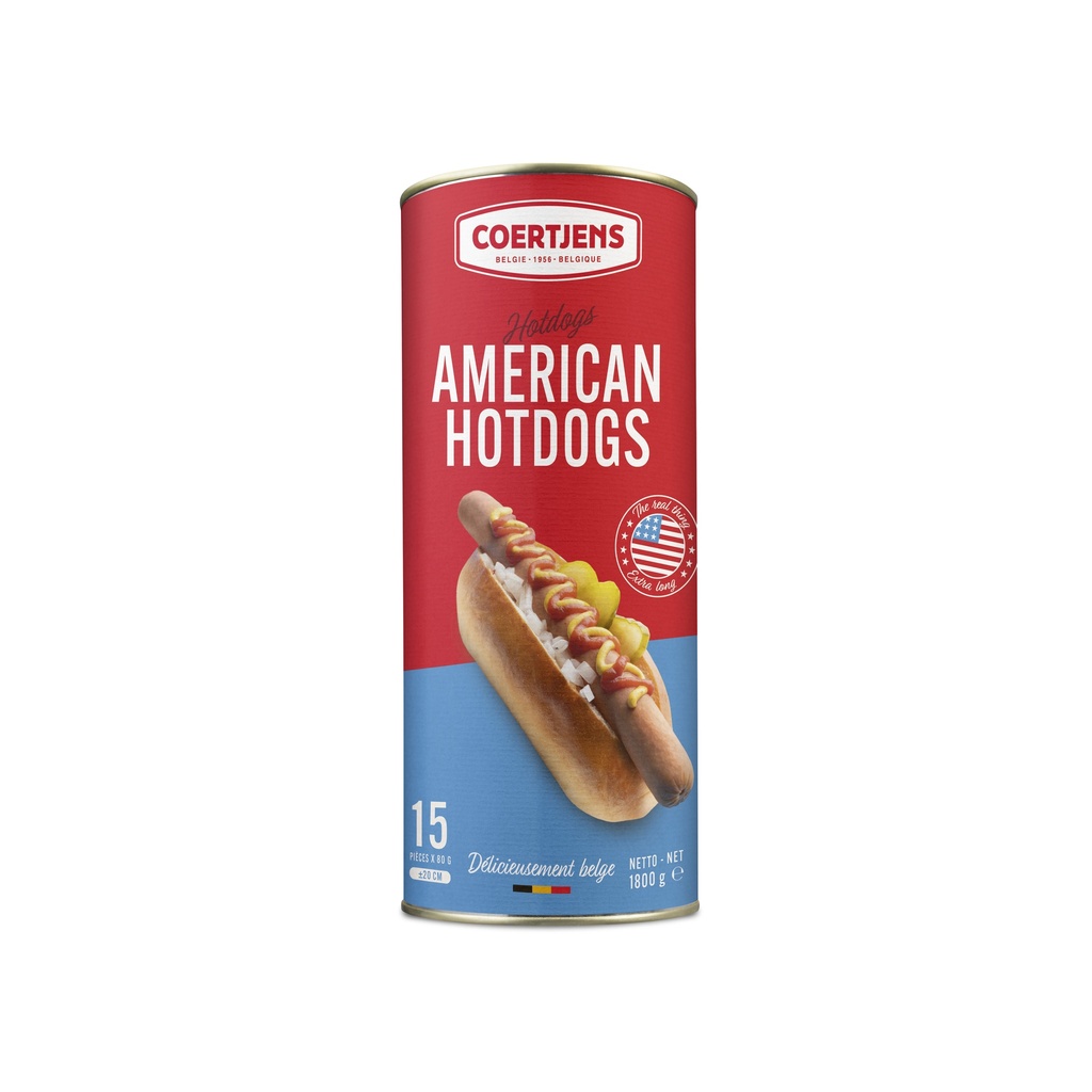 Hot Dog American Coertjens 15 st
