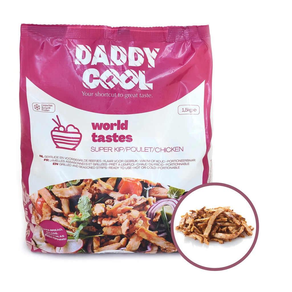 Pita Poulet Super World Tastes -  Daddy Cool -  1,5 kg