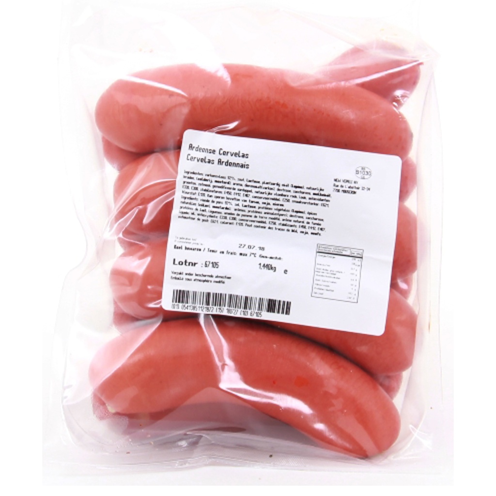 Ardeense Cervela Biaritz Vepeli Zak 6 x 180 gr  