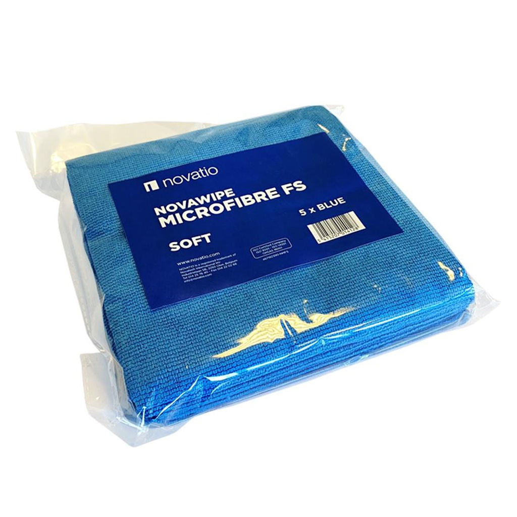 Novawipe Microfibre Fs Blauw Novatio 5st 