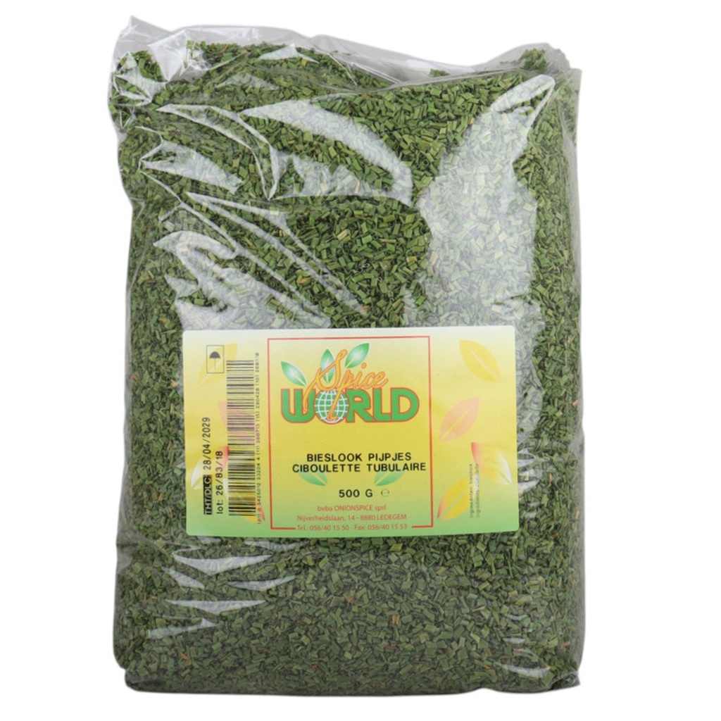 Bieslook Pijpjes Zak Spice World 500 gr