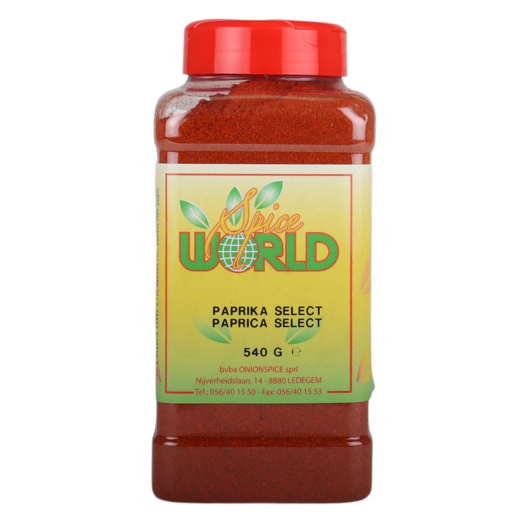Paprika Select Strooibus Spice World 540gr