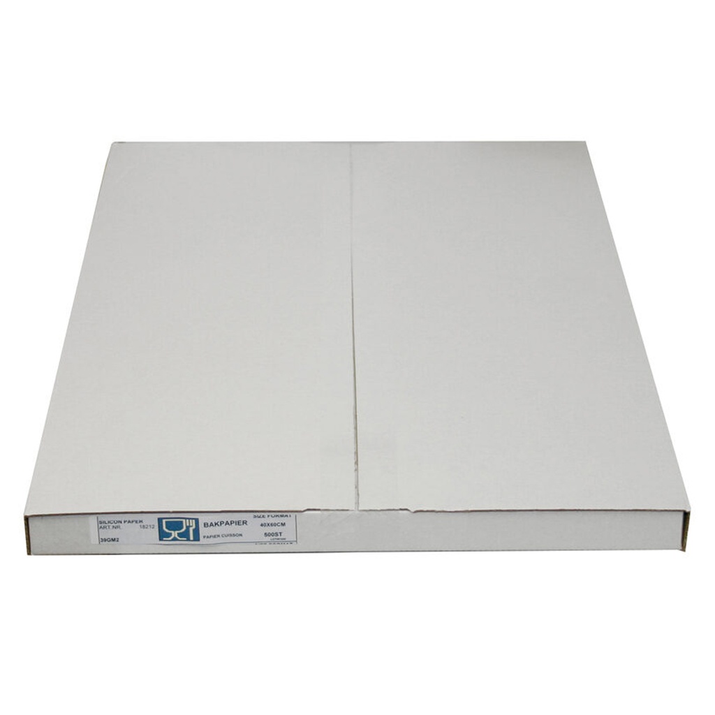 Bakpapier 40 x 60 cm Blanco 5 kg