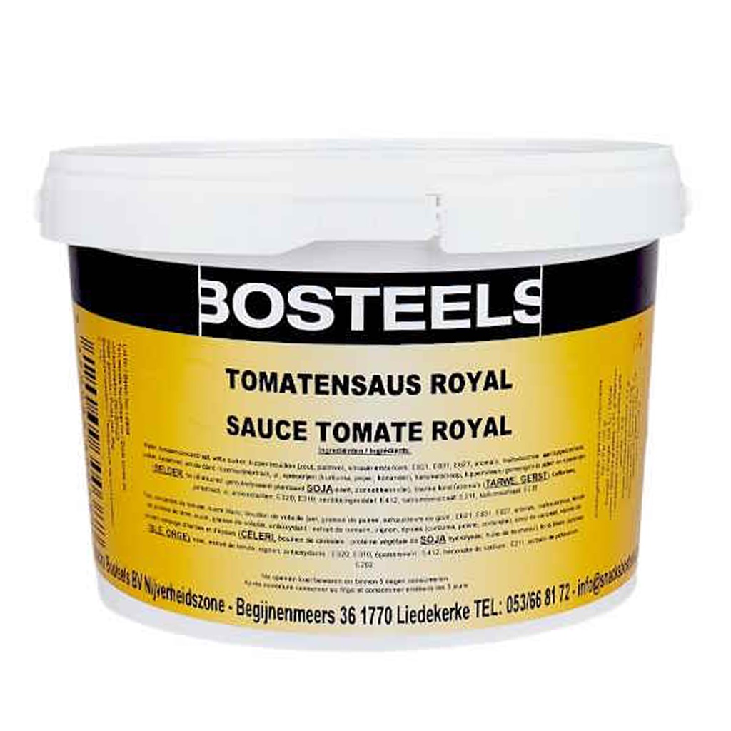 Sauce Tomate Royal Seau 3kg Bosteels Frais