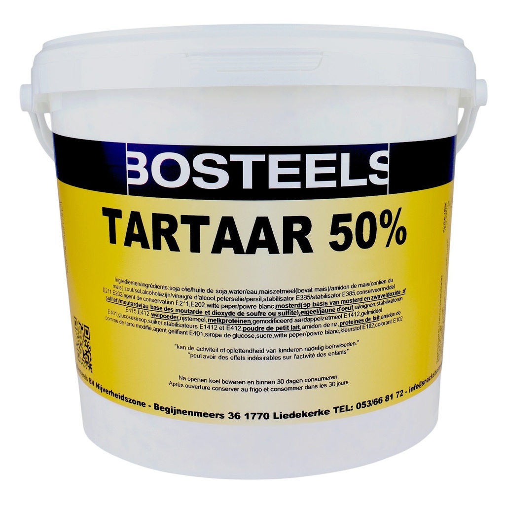 Tartaar 50% Emmer 5 L Bosteels