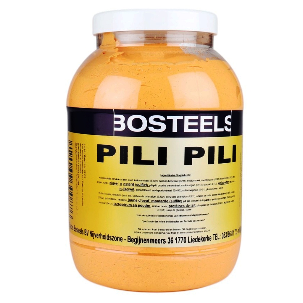 Pili-Pili Saus Bosteels Pet 3 L