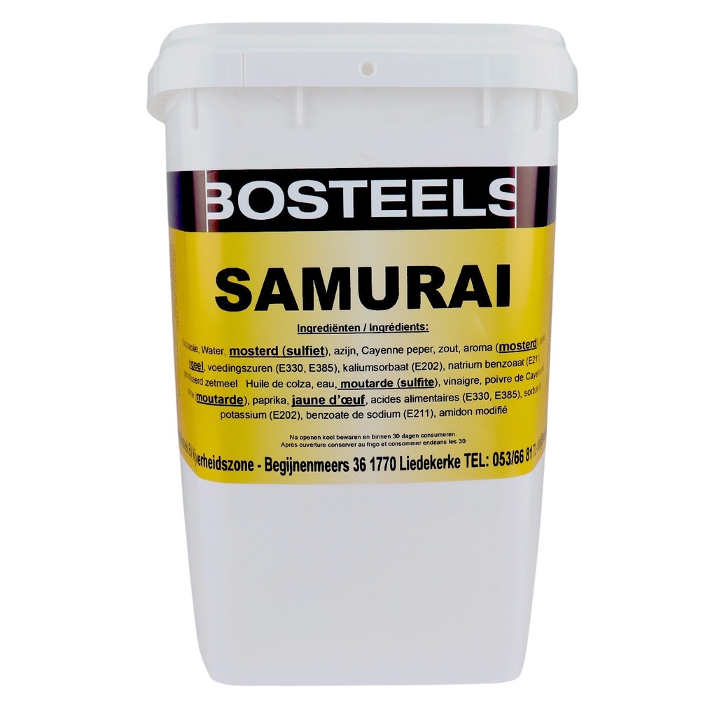 Samurai Saus Bosteels Box 5 L