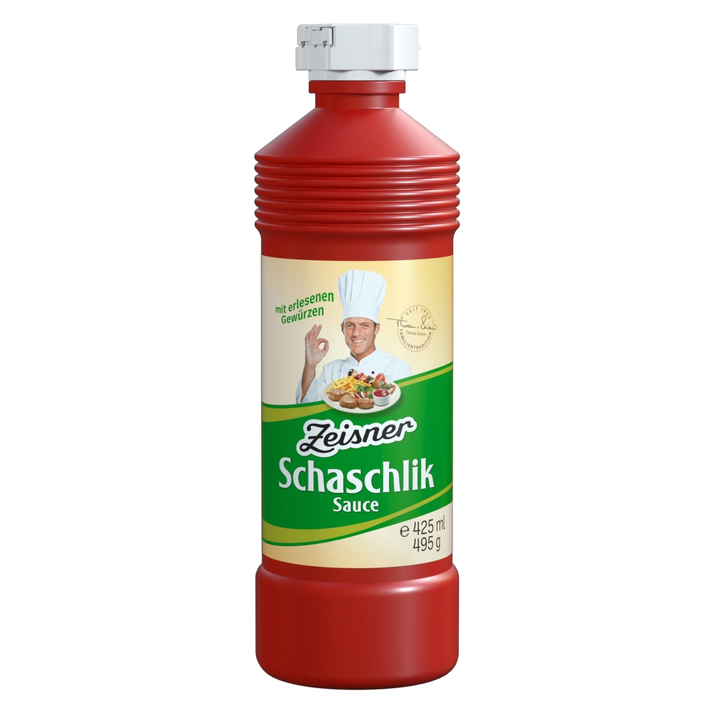 Schaslick Ketchup Knijpfles 0.5L Zeisner