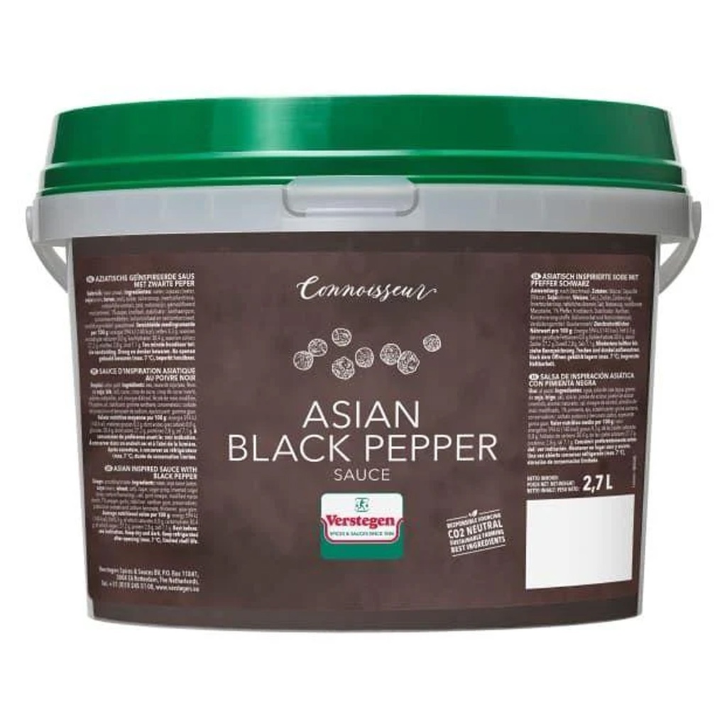 Oosterse Zwarte Pepersaus (Connoisseur) 2,7 L Verstegen