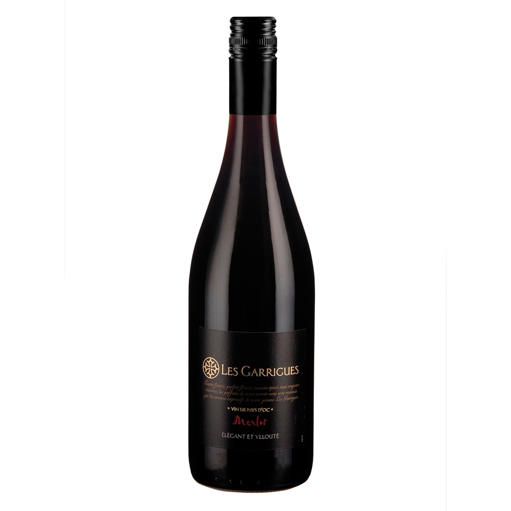 Merlot Rood 75cl Les Garrigues