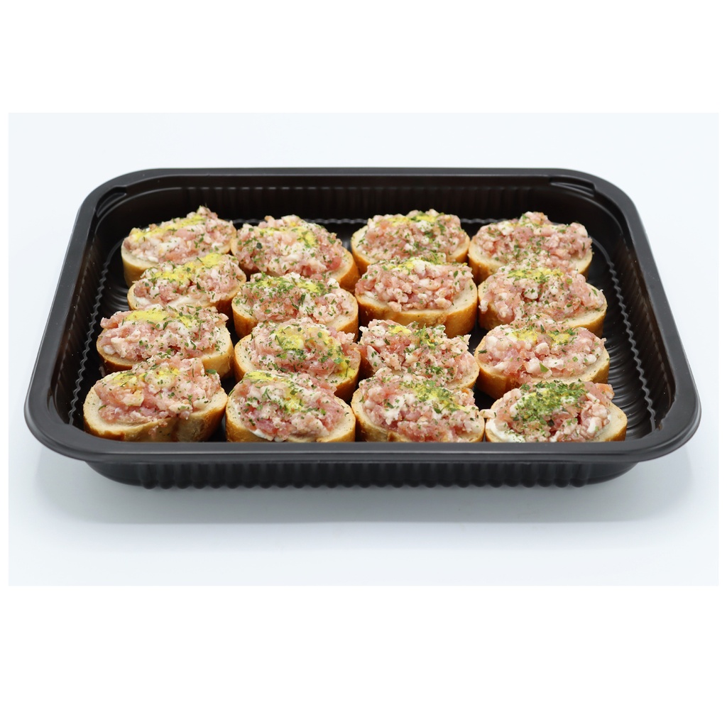 BRUSCHETTA FROMAGE DE CHÈVRE 8PCS SADIE TOAST