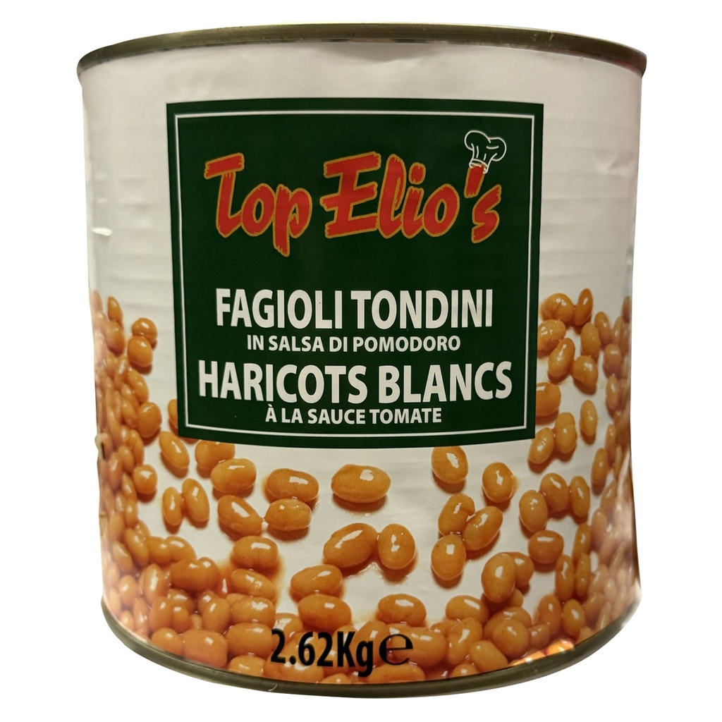 Witte Bonen In Tomatnesaus 3kg Blik