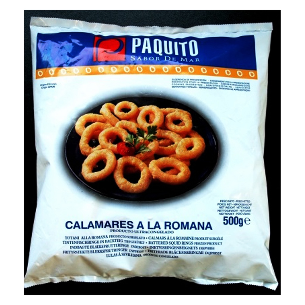 Inktvisringen Romana Paquito 500 gr 