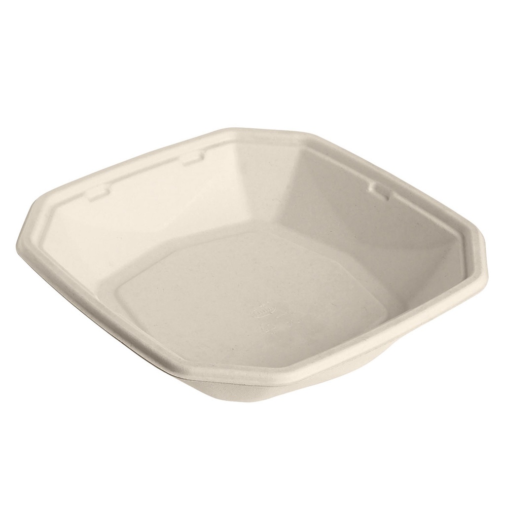 Octabagasse Bodem Bruin 224x224x42mm 1000ml Duni 50st