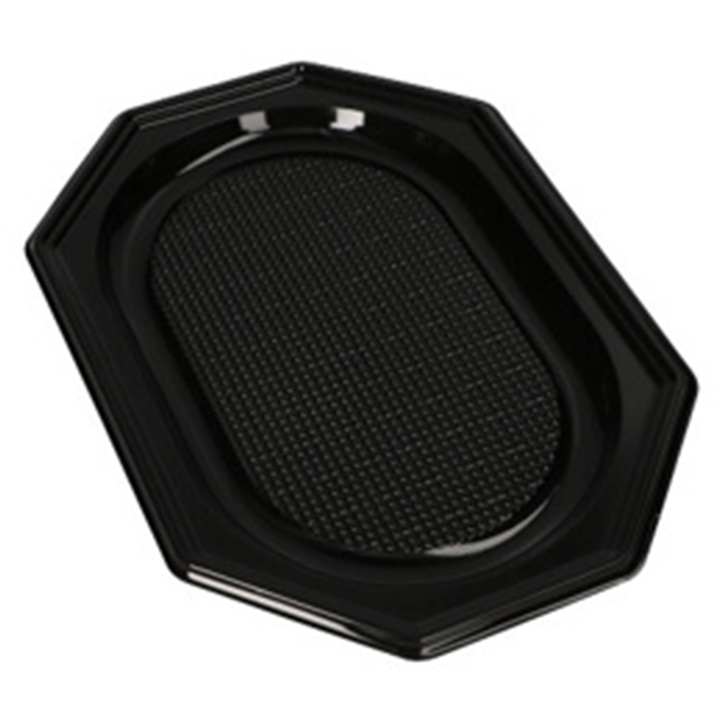 Cateringschaal Pet 340x250x40mm Zwart 10 St