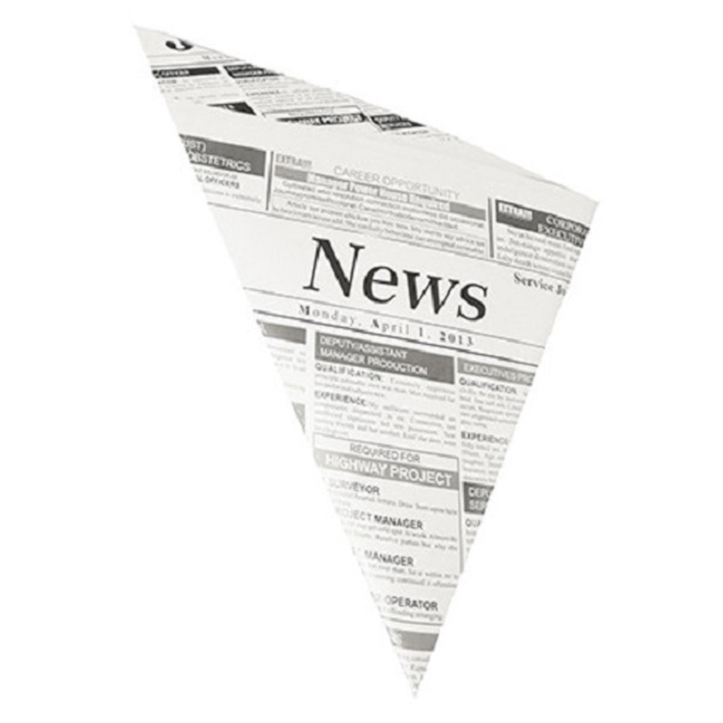 Puntzakken Perkament Newspaper 1000st (32.5x23x23cm)