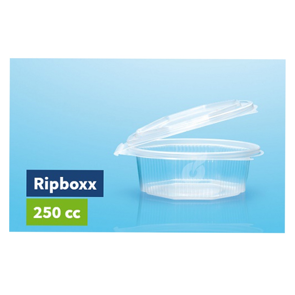 Ripboxx Afscheurbaar Deksel Helder 250cc 50st Duplast