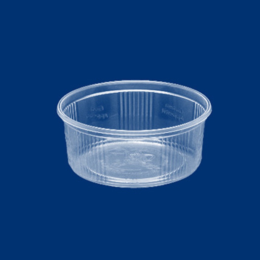 Slagerbak Rond Serie 101 200cc Transp Pp 100 St