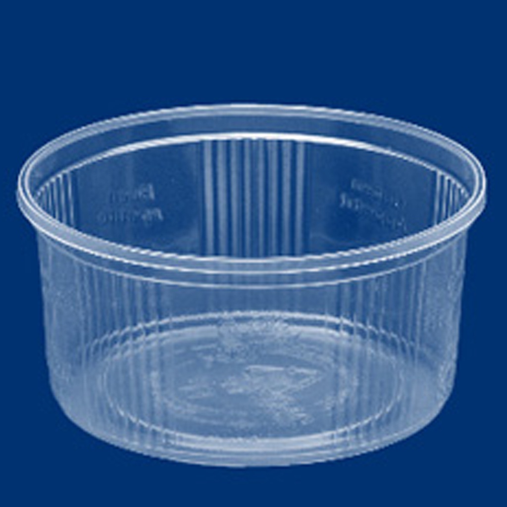 Slagerbak Rond Serie 101 - 250cc Transp Pp 100 St