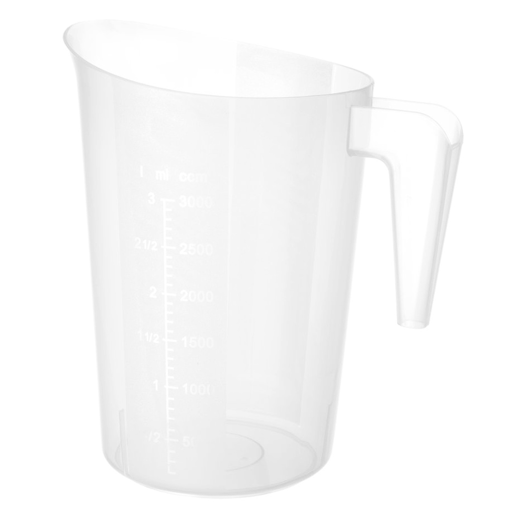 567845 Maatbeker 3 L Stapelbaar Hendi