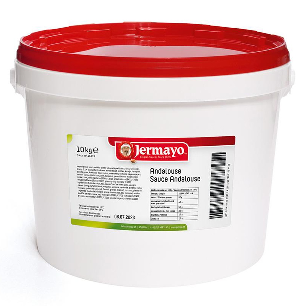 Andalouse Saus Jermayo 10 L