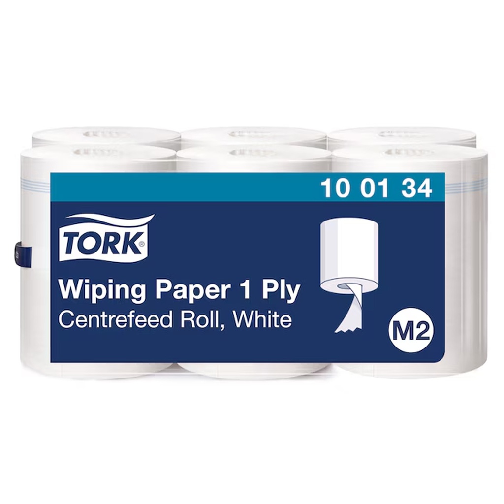 Tork Wiping Paper Centerfeed Roll 24.5/275m Wit M2
