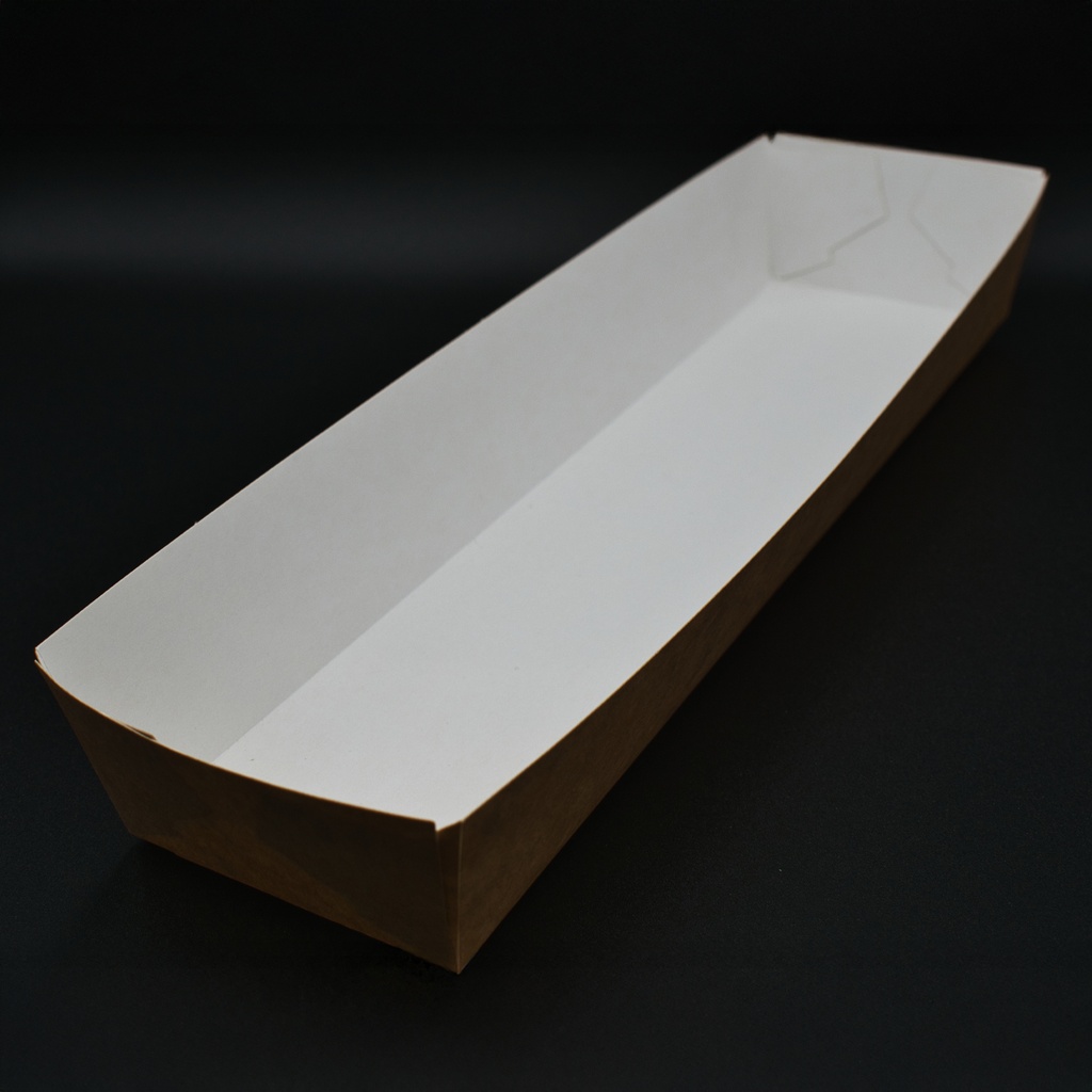 Bakje C A8 B Eco Kraft 100st (27x6.8x4cm)