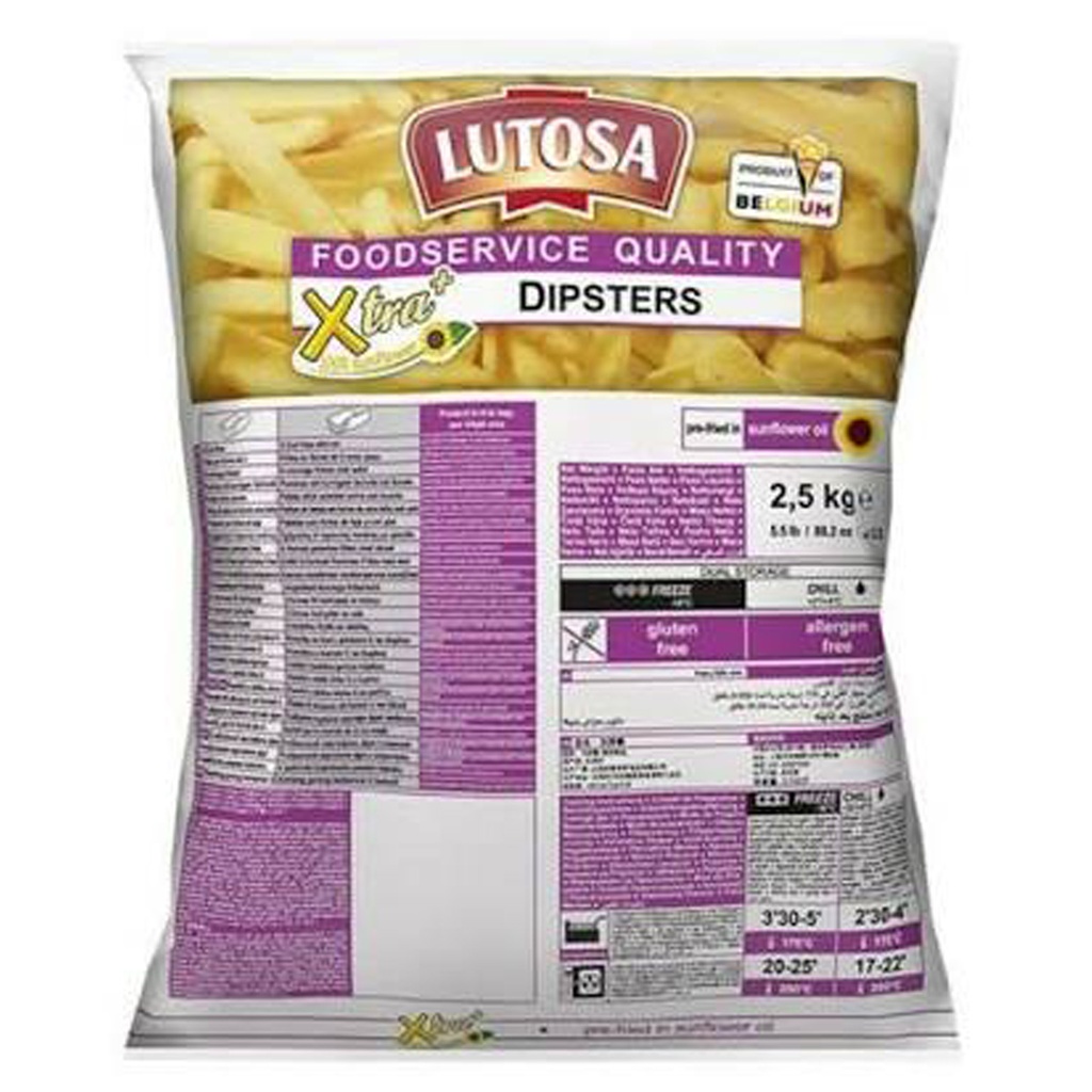 Dipsters 2.5kg Lutosa Foodservice
