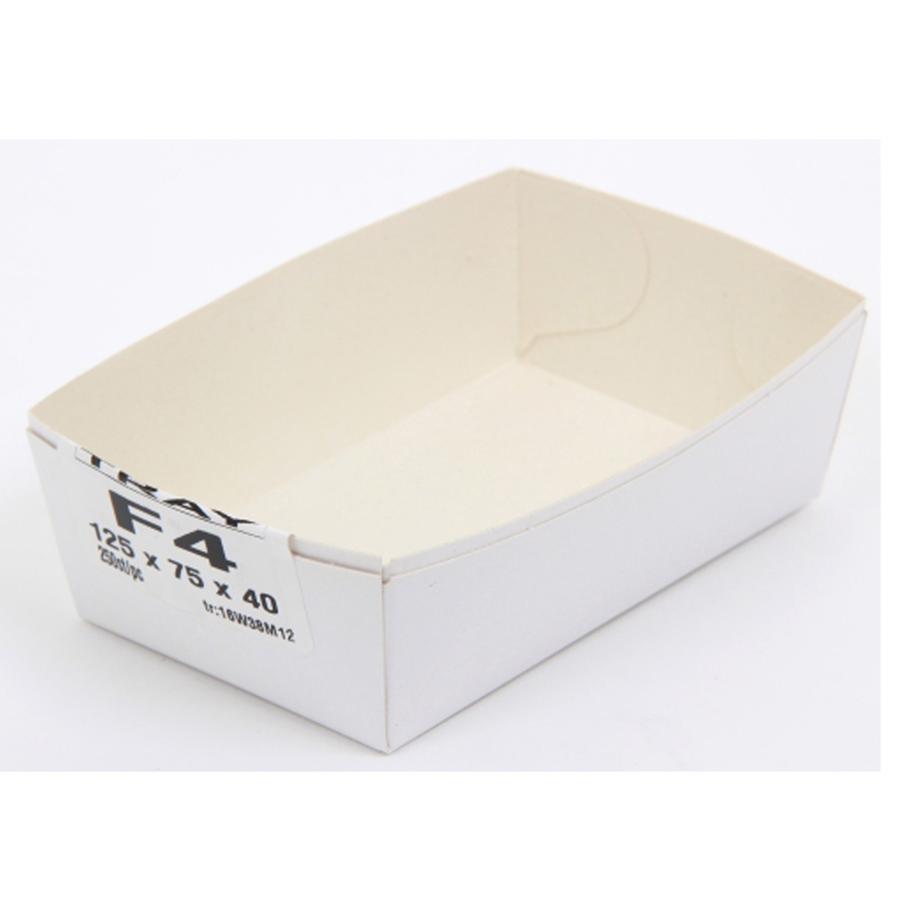 Frietbakje F4 - 712 250st (12,5x7,5x4cm)