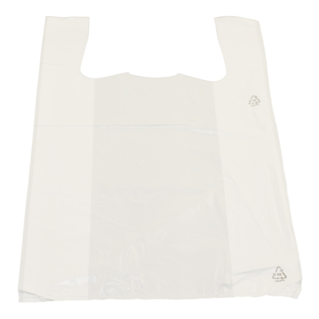 Draagtassen Jumbo 14,8 My 30 x 14 x 54 cm Perfo 2000 st