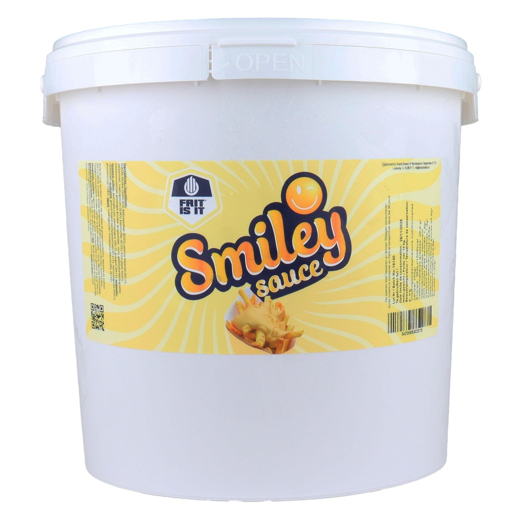 Smiley Sauce Frit is it Seau 10 L