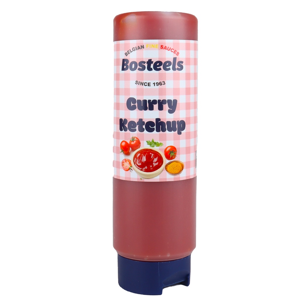 Curry Ketchup Bosteels fles 600gr 