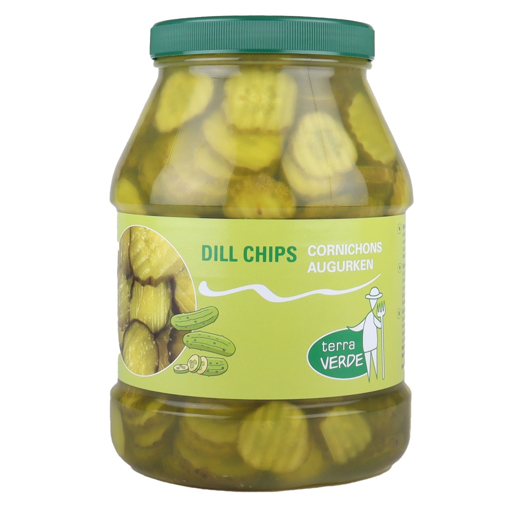 Augurken Dill Chips Terra Verde 2400 ml