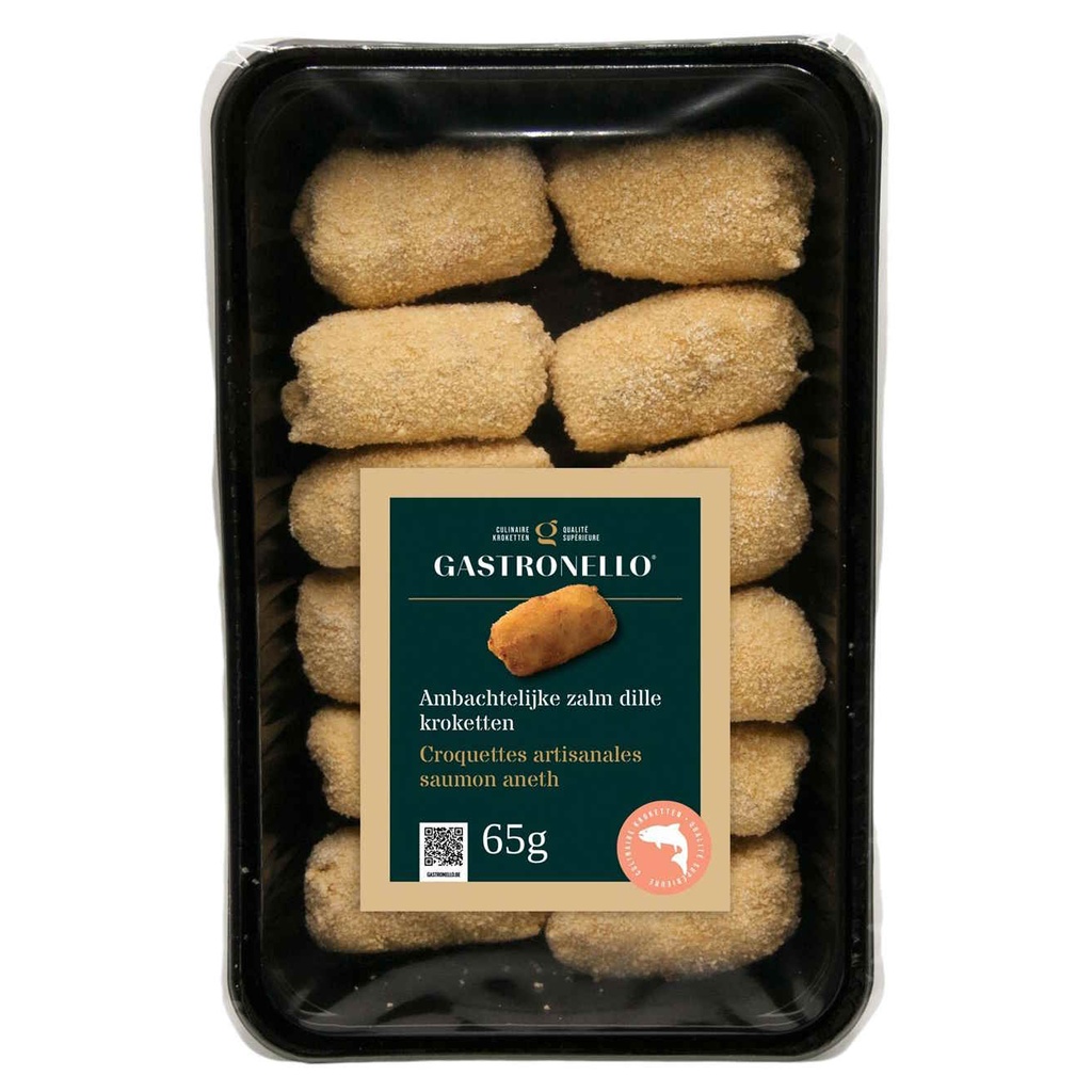 Asperge Zalm Kroket Gastronello 12 x 65 gr