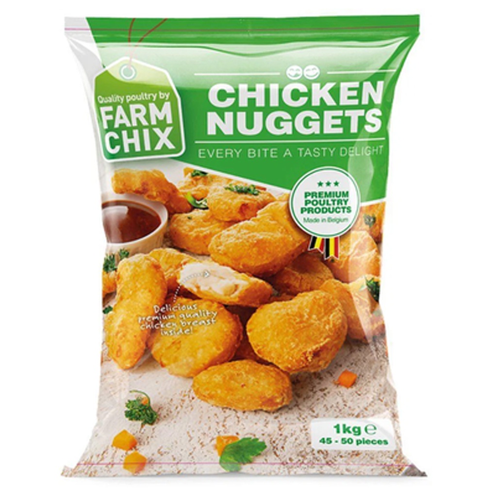 Chicken Nuggets Tempura Farm Chix 1 kg