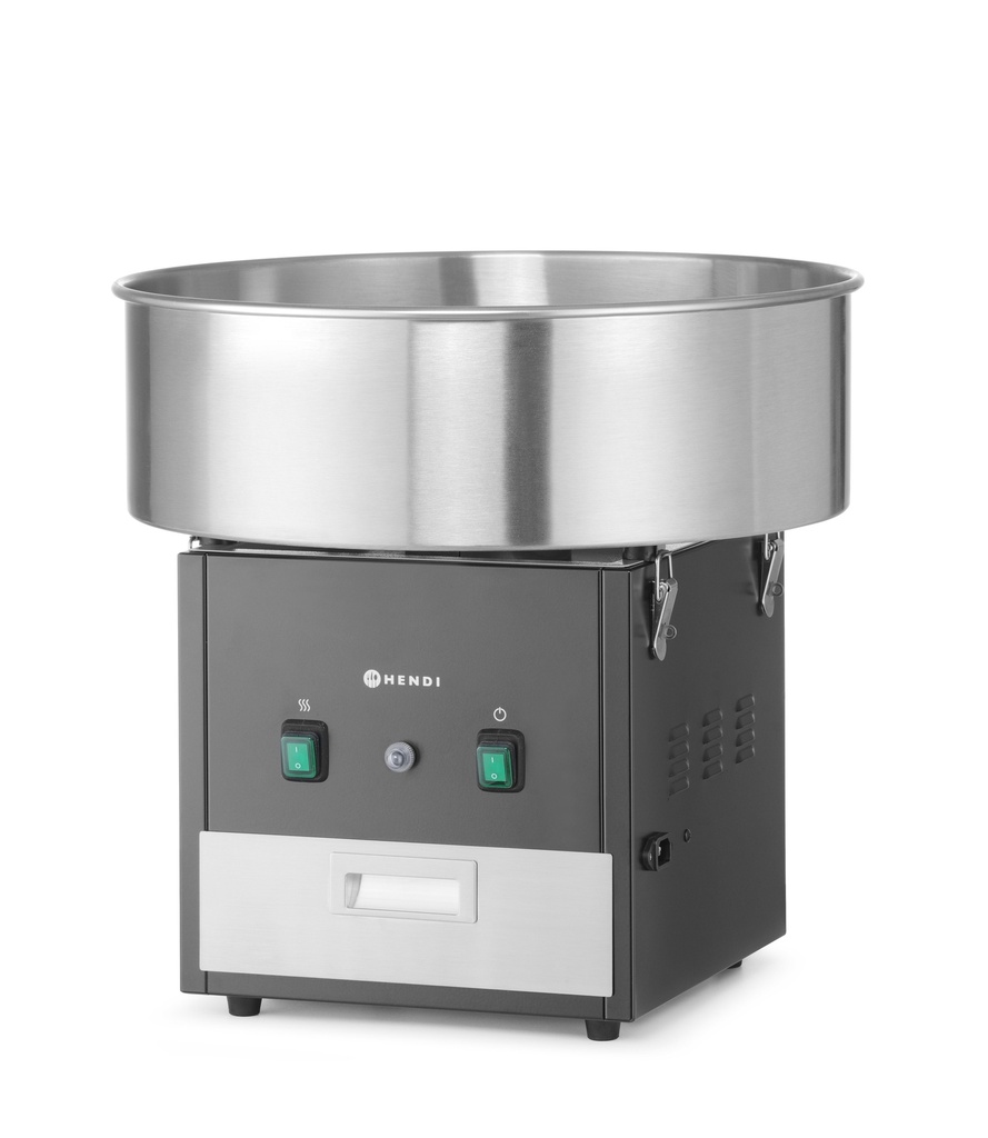 282816 Suikerspinmachine Zwart 230 V 1130 W Hendi