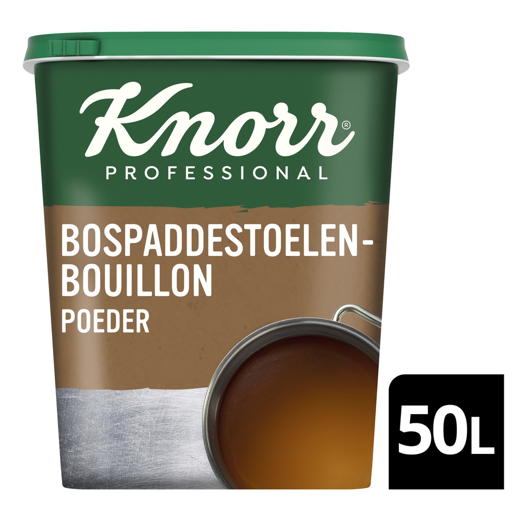Bouillon Poeder Bospaddenstoel Knorr Pot 0,9 kg