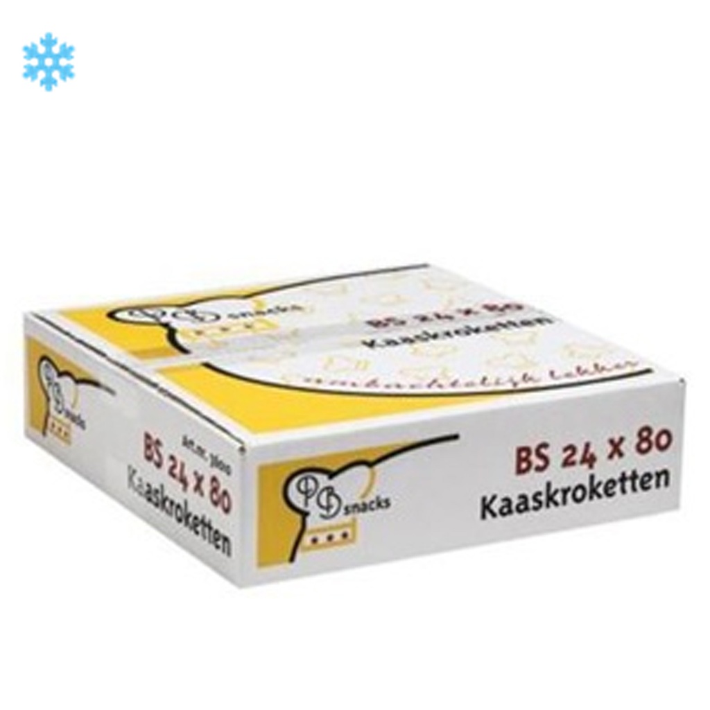 Croquettes de Fromage PB Snacks 24 x 80 gr