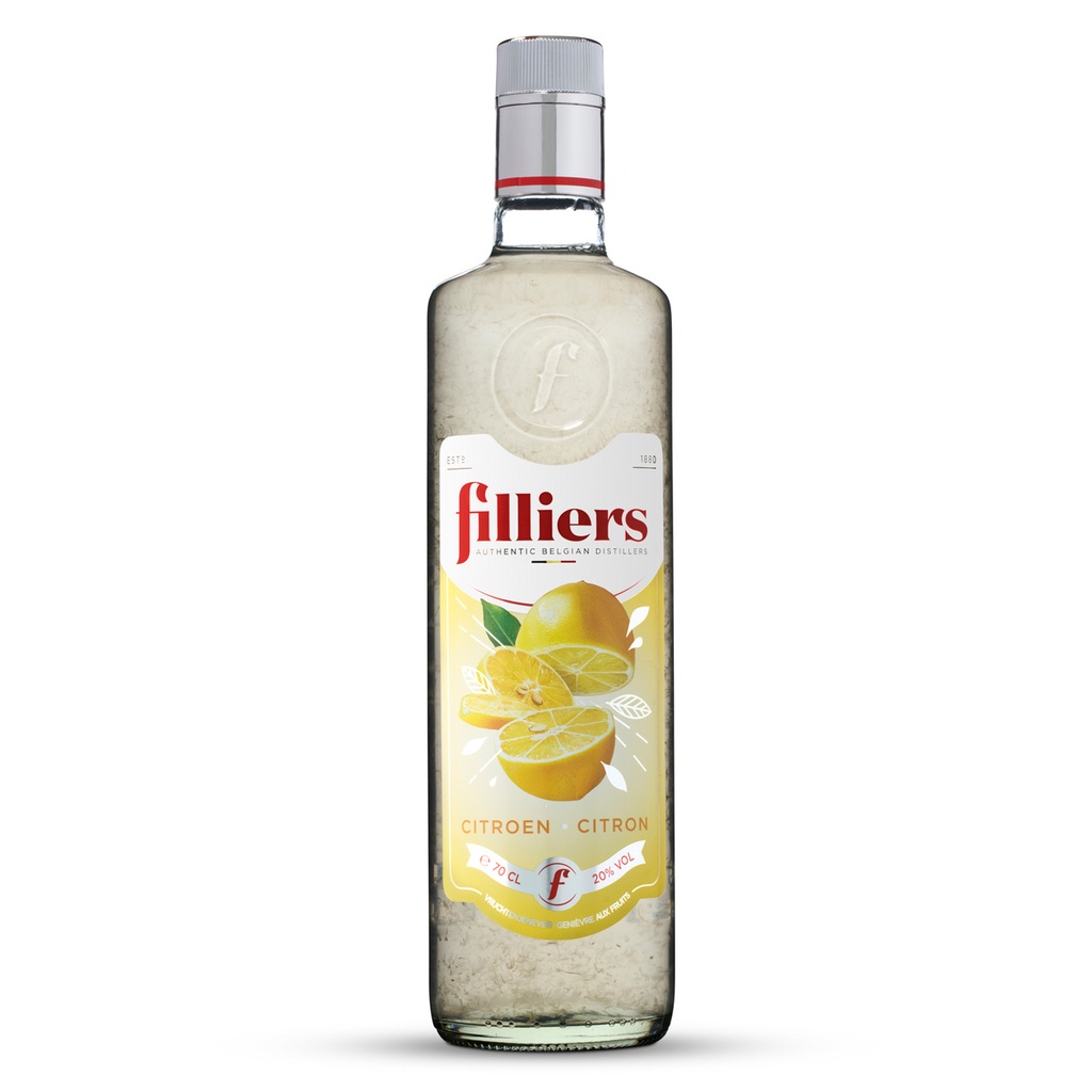 GENIEVRE AU CITRON ALC.20 % 70CL  FILLIERS