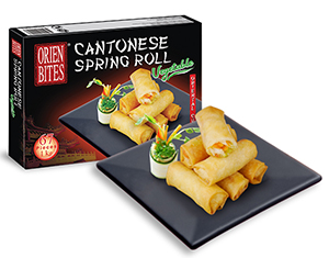 Cantonese Springrolls Veg Orien Bites 1 kg