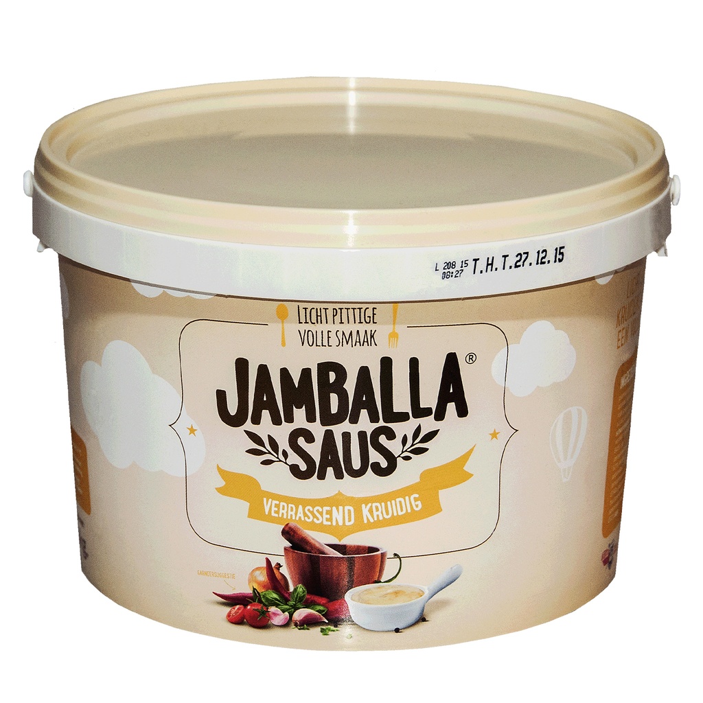 Jamballa Saus Emmertje 2,5 L