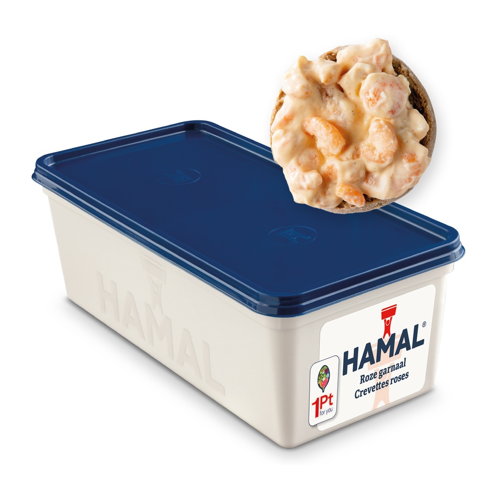 Garnaal Salade Roze Hamal 1 kg