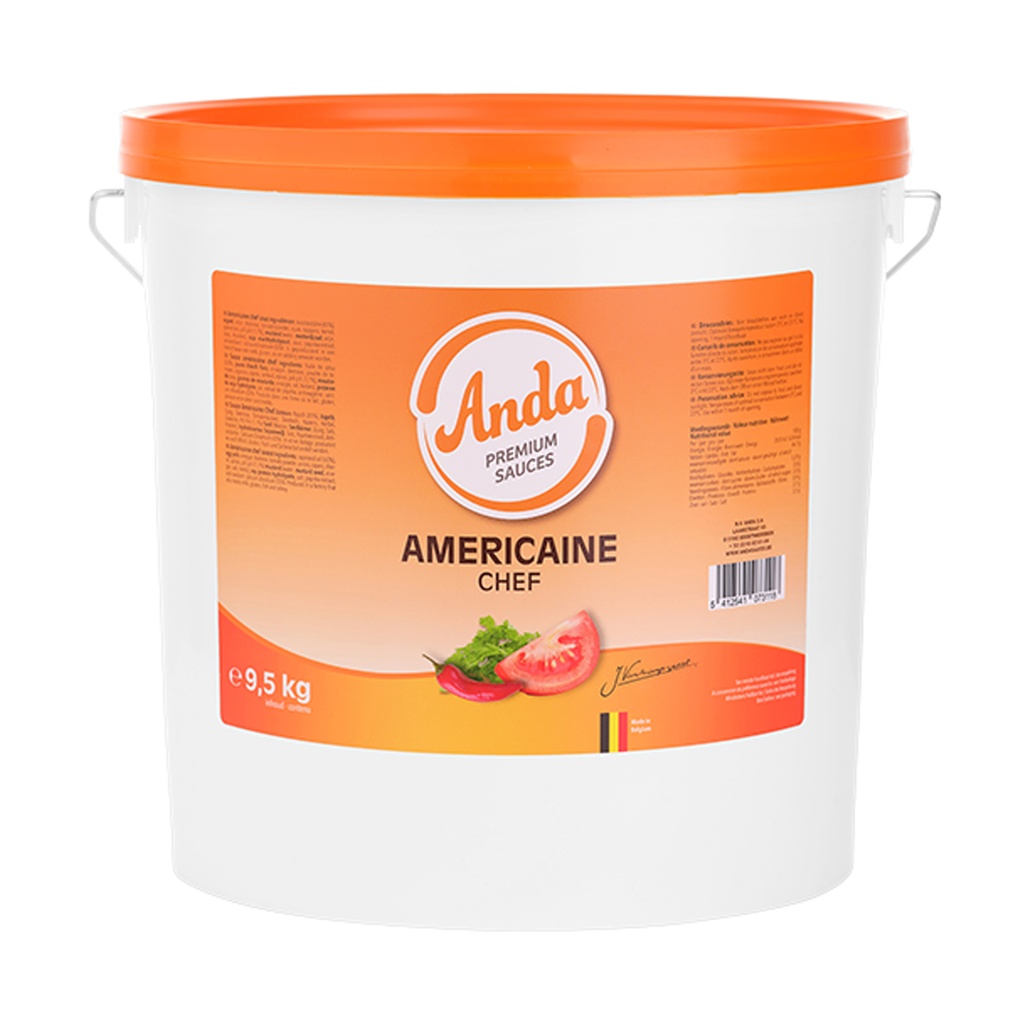 Americain Saus Chef Anda Emmer 9,5 kg