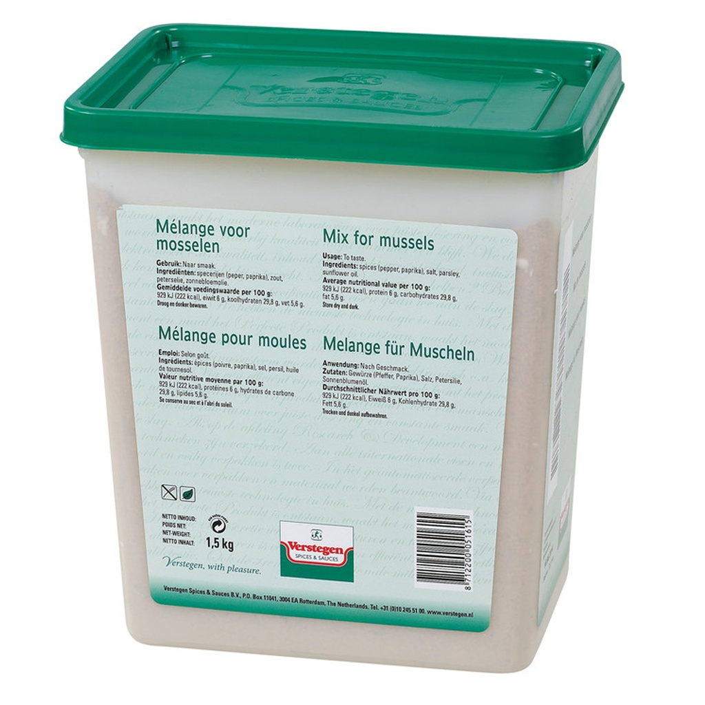 VERSTEGEN MELANGE POUR MOULES 1,5KG