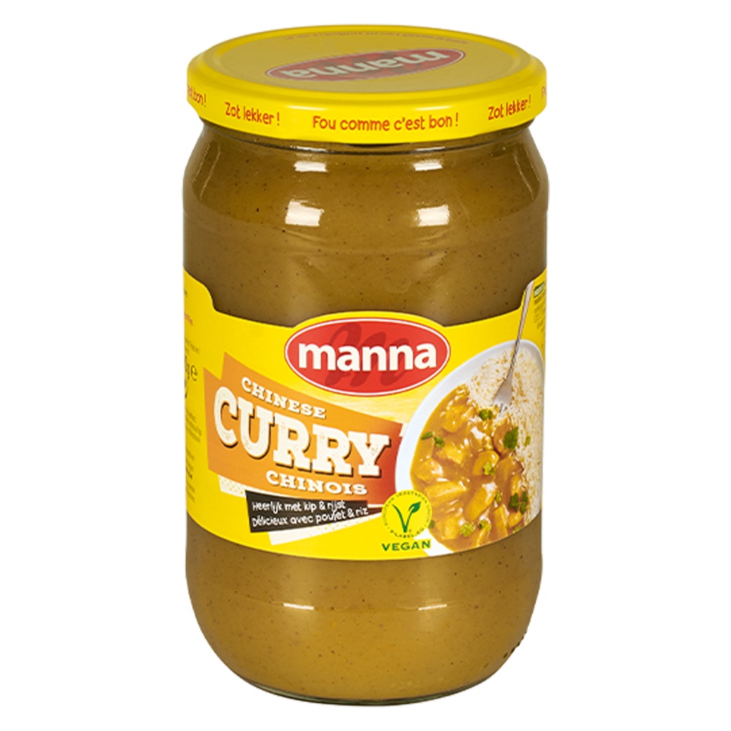 CURRY CHINOIS BOCAL 690GR MANNA