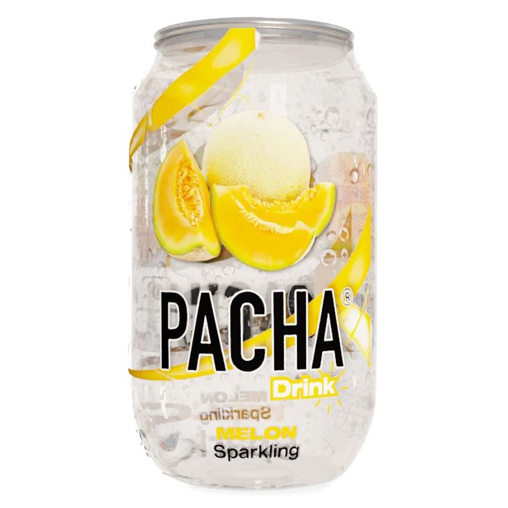 Pacha Drink Melon Sparkling Blik 24 x 33 cl