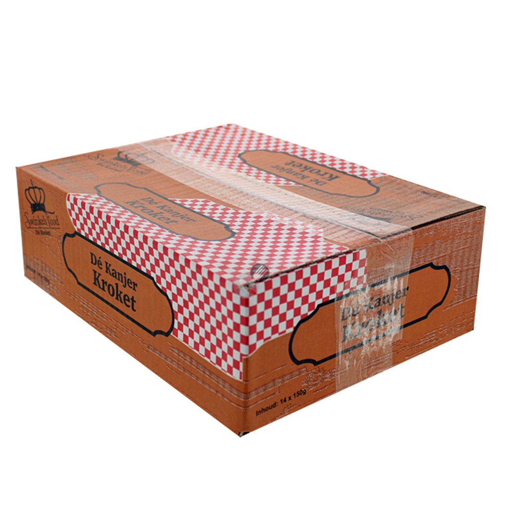Vleeskroket Kanjer Rund Swinkel 14 x 150 gr
