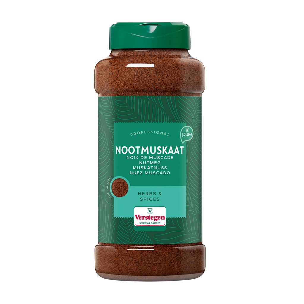 Nootmuskaat Gemalen Verstegen Pot 500 gr
